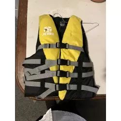 bouée à tracté + gilet + triangle à poulie + palonier