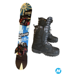 Snowboard Wed’ze + bottes Salomon