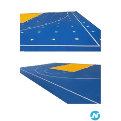 Terrain de basket 15m x 11m