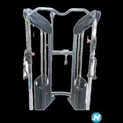 Double poulie fitness 2x 90kg + accessoires