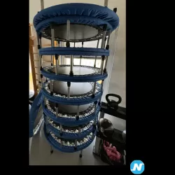 lot trampolines