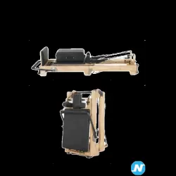 Appareil pilates reformer pliable pour professionnel