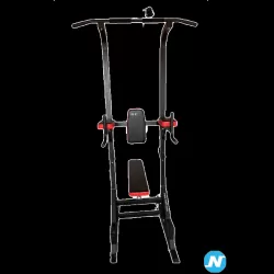 Chaise romaine avec banc pliable