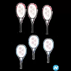 LOT 26 RAQUETTES DE TENNIS YONEX VDM JUNIOR