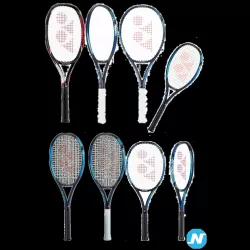 Lot 68 raquettes Isometric Yonex