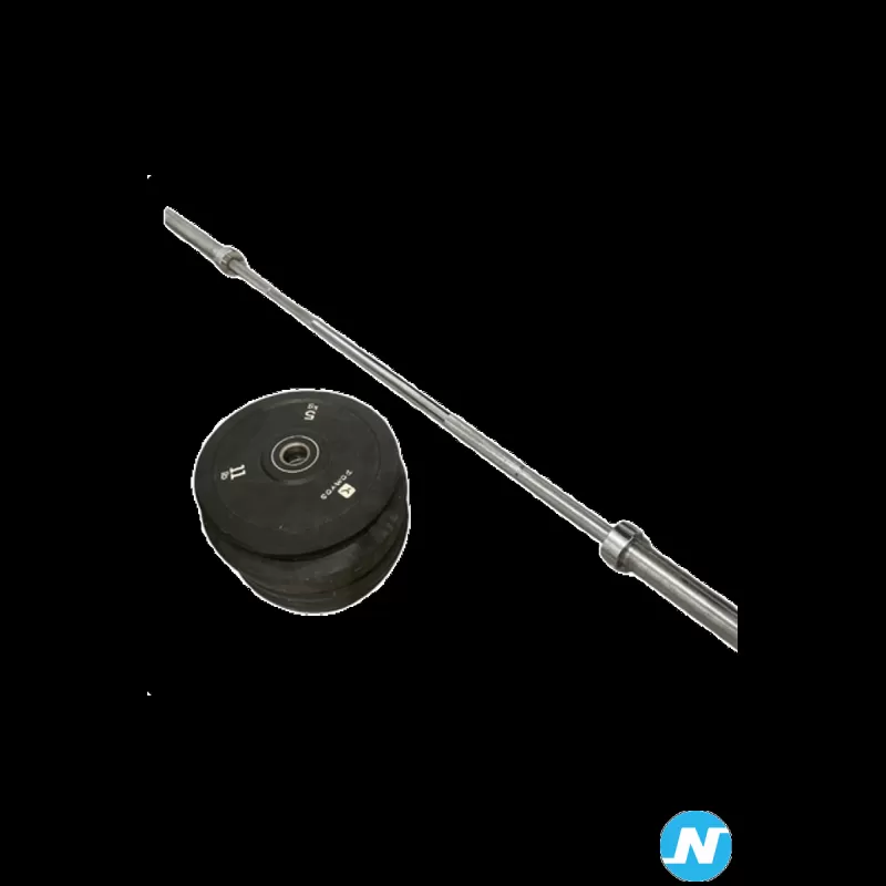 Barre olympique 20 kg + disques