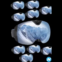 lot 10 masques ski connecté 4K