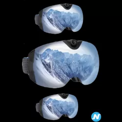 lot 3 masques de ski connecté 4K