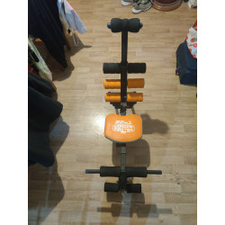 Machine de musculation abdominale CAPITAL SPORTS Sixish Core - Orange / noir