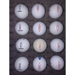 Lot de 12 balles de golf Titleist true feel et tour soft