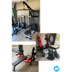 LOT DE MACHINES DE FITNESS LAROQ