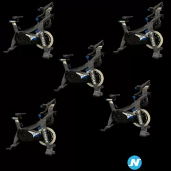 Lot de 5 vélos Stages SC3 sans console