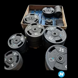 Lot de disque de musculation PureGym 1.25 à 25 KG
