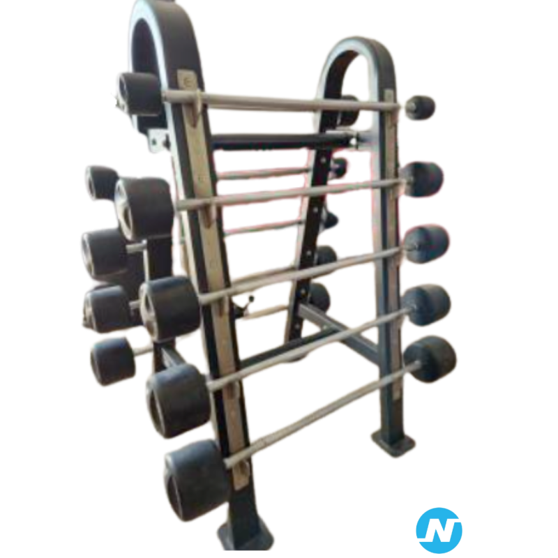 10 barres muscu droites 10 à 55kg