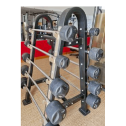 10 barres muscu droites 10 à 55kg