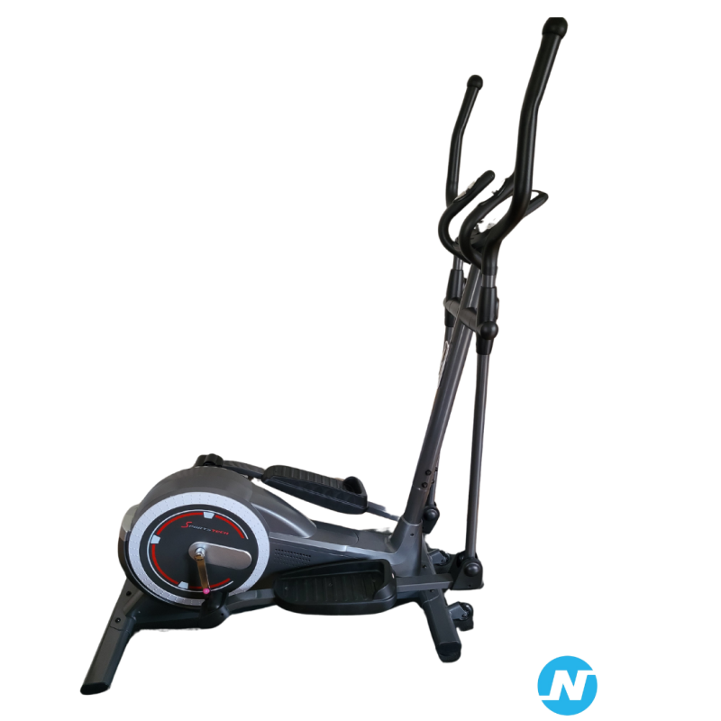Vélo Elliptique Sportstech CX625 avec son tapis de protection au sol