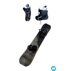 Snowboard Ride 163 cm et boots Nitro 43,5
