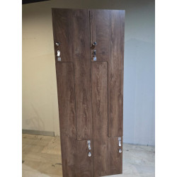 casier vestiaire sport en bois