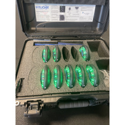 FITLIGHT L'ENTRAÎNEMENT LUMINEUX SANS FIL MODÈLE PRO 8 LED ET VALISE CHARGEUR