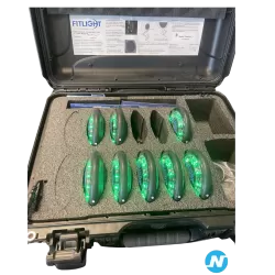 FITLIGHT L'ENTRAÎNEMENT LUMINEUX SANS FIL MODÈLE PRO 8 LED ET VALISE CHARGEUR