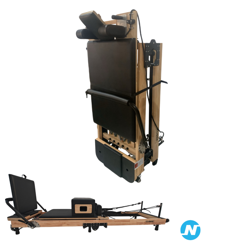 Appareil pilates reformer pliable pour professionnel