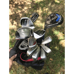 lot clubs golf avec son sac très bon état