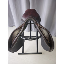SELLE EQUITATION D'OBSTACLE / CSO - CWD - 2Gs - 17,5 pouces - Cuir véritable