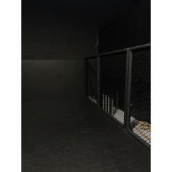 Zone de combat MMA de 49m2 - Flexiroll/cages MMA