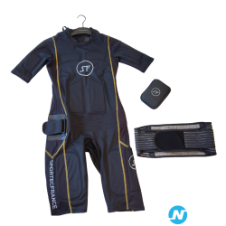 Kit Complet Combinaison EMS Sportec Taille S Femme Sans Fil & Appli