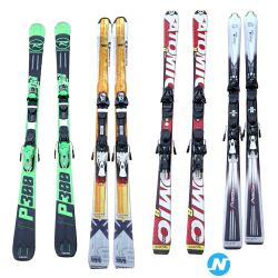 Lot de skis de piste