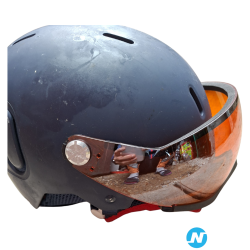 Casque de ski avec visière