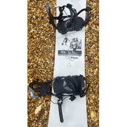 Pack Snowboard YES Typo 2023 – 158 cm + Fixations SP Core ME 23/24