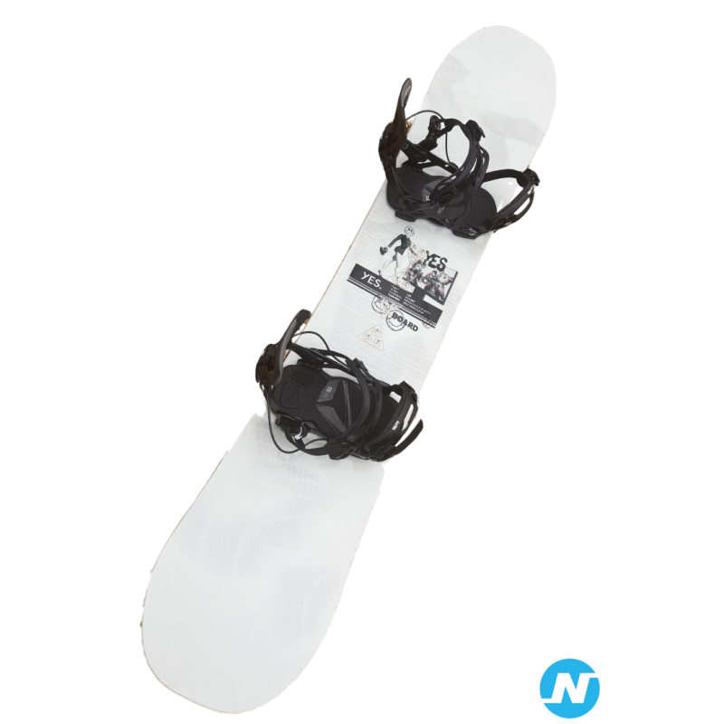 Pack Snowboard YES Typo 2023 – 158 cm + Fixations SP Core ME 23/24