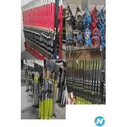 LOT SKIS RAQUETTES ET CHAUSSURES DE SKI