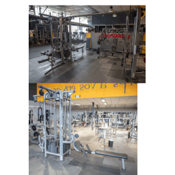 lot machines cardio et musculation life fitness