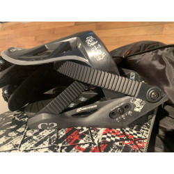 Snowboard Firefly "13ème anniversaire", taille 155, avec fixations et housse de transport