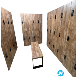 LOT CASIERS VESTIAIRES HAUT GAMME