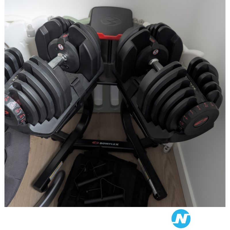Haltère réglable bowflex 1090i