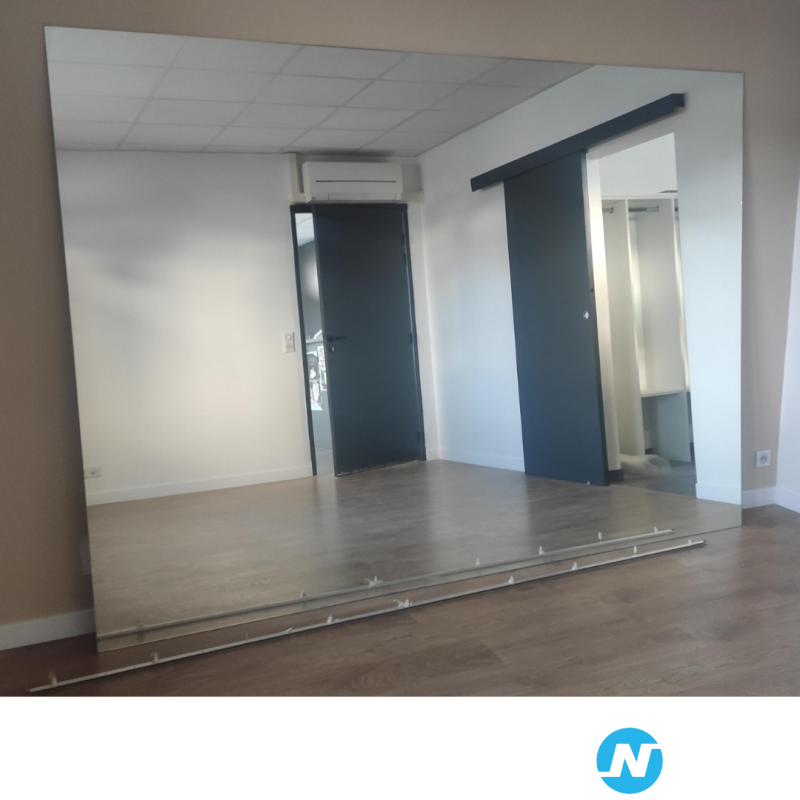 Miroir mural salle de sport