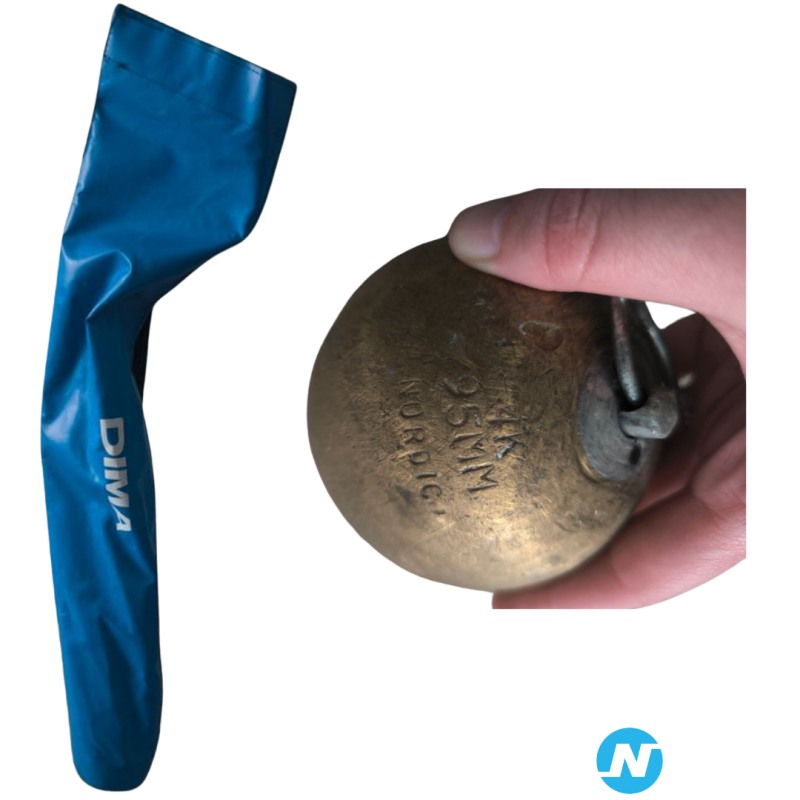 Pack Complet Lancer de Marteau - NORDIC SPORT 4kg / 95mm + Sac de transport DIMA