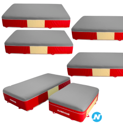 6 blocs de réception GYMNOVA