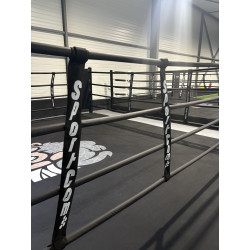 Ring de boxe 4 cordes - 5m x 5m