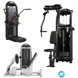 LOT 3 APPAREILS MUSCULATION MATRIX GAMME AURA