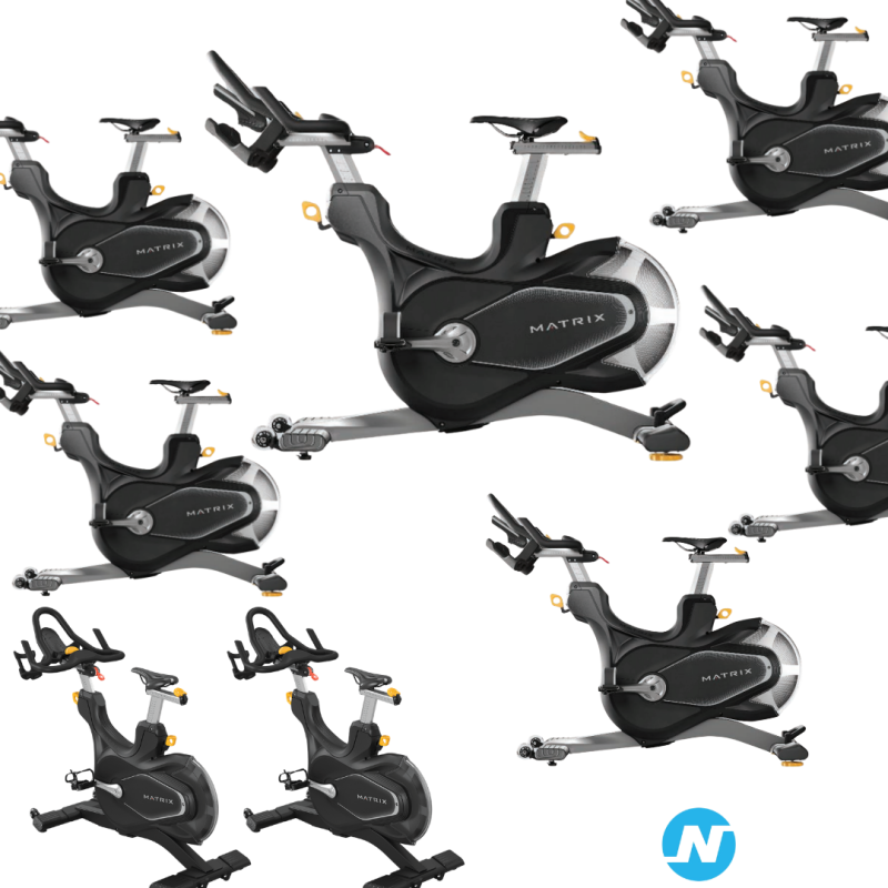 Lot 8 vélos indoor Cycle Matrix