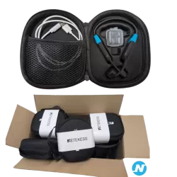 NATATION, SPORTS AQUATIQUES - Pack complet 1 émetteur + 10 casques audio récepteurs TT120 IP68, Retekess