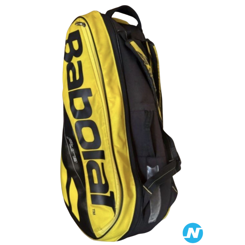 Sac de tennis / padel Babolat jaune et noir – Très bon état