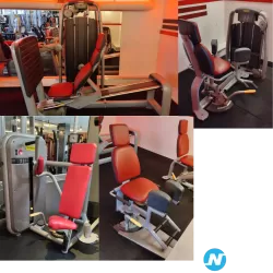 Machines musculation Technogym – Lot professionnel