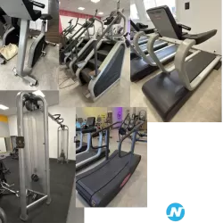 Lot complet de matériel fitness professionnel – Panatta / Life Fitness
