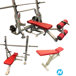 lot bancs musculation Panatta