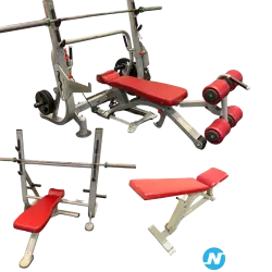 lot bancs musculation Panatta